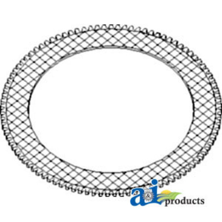 A & I PRODUCTS Clutch Plate, Sintered 8.5" x8.5" x0.1" A-A61981